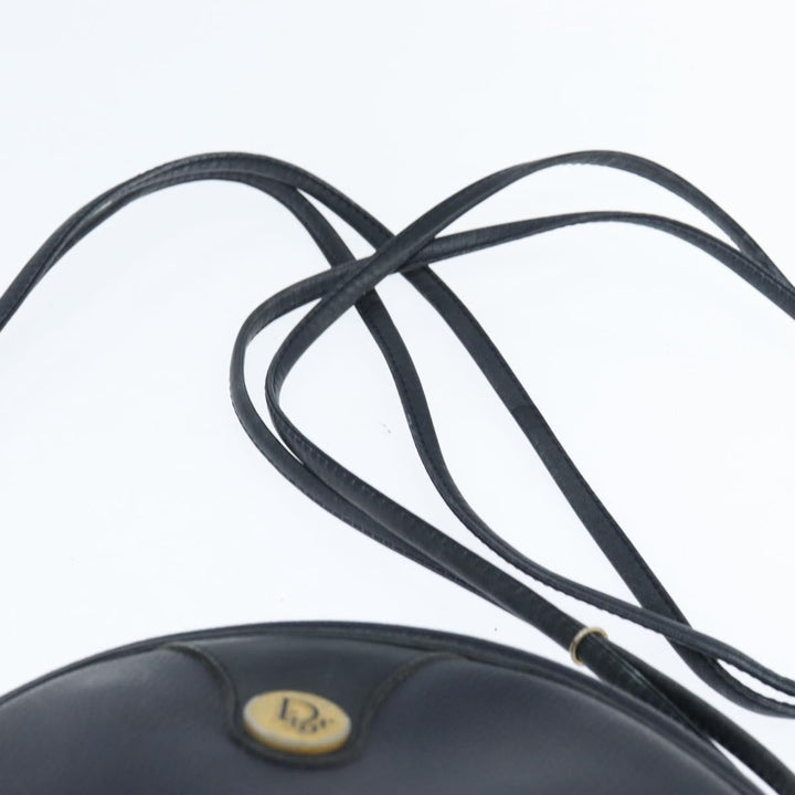 Christian Dior Vintage Honeycomb Shoulder Bag Canvas and Leather
