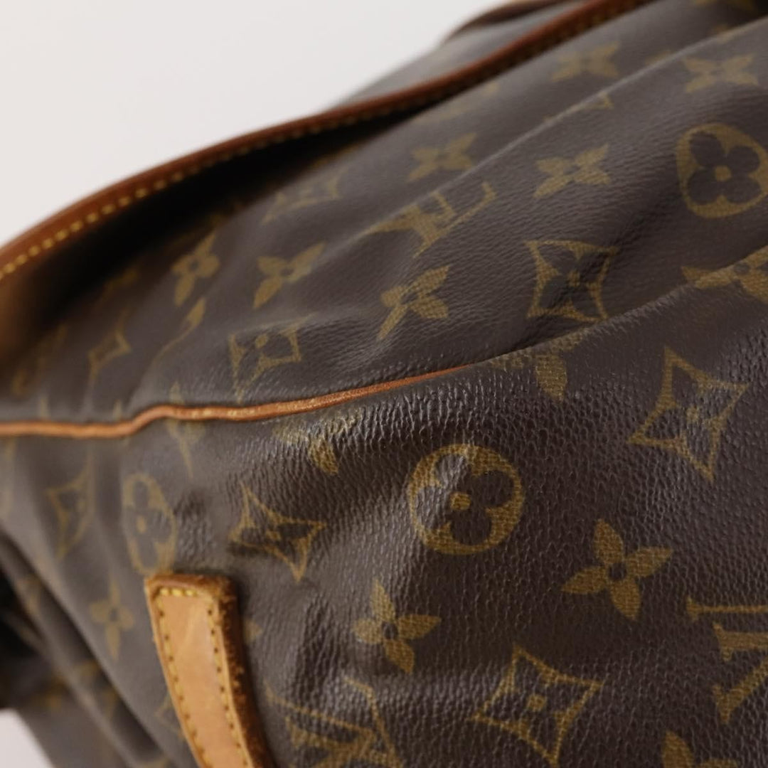 Louis Vuitton Saumur Handbag Monogram Canvas