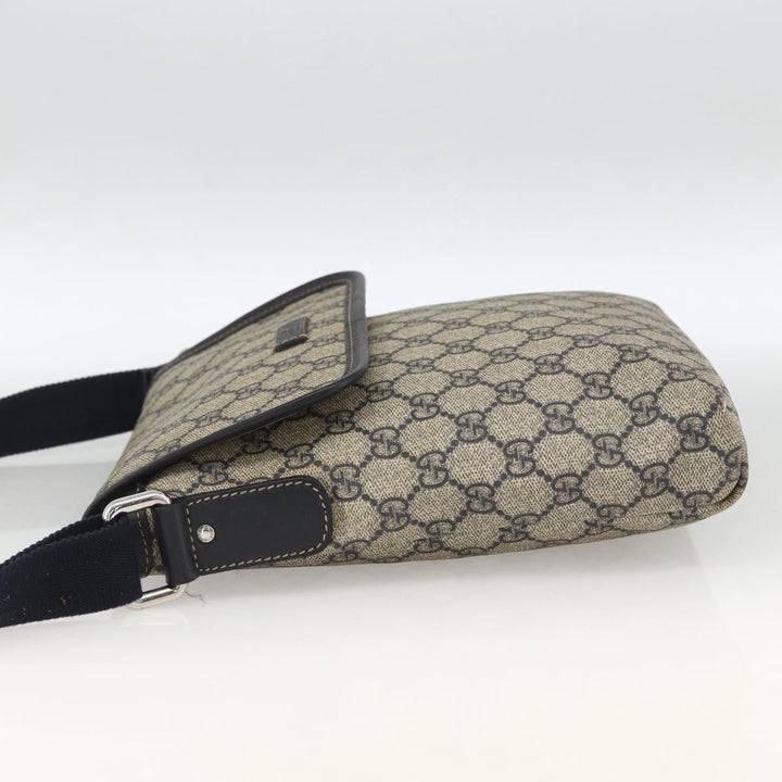 Gucci Flap Messenger GG Coated Canvas