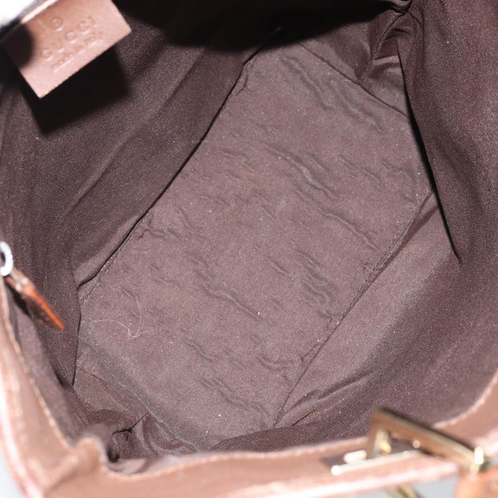 Gucci Vintage Bucket Shopping Tote GG Canvas
