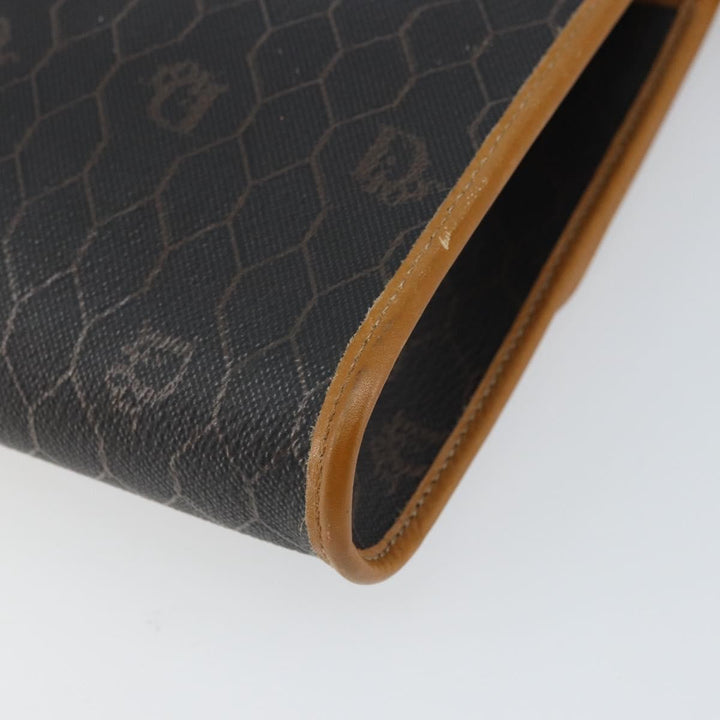 Christian Dior Vintage Honeycomb chain Canvas