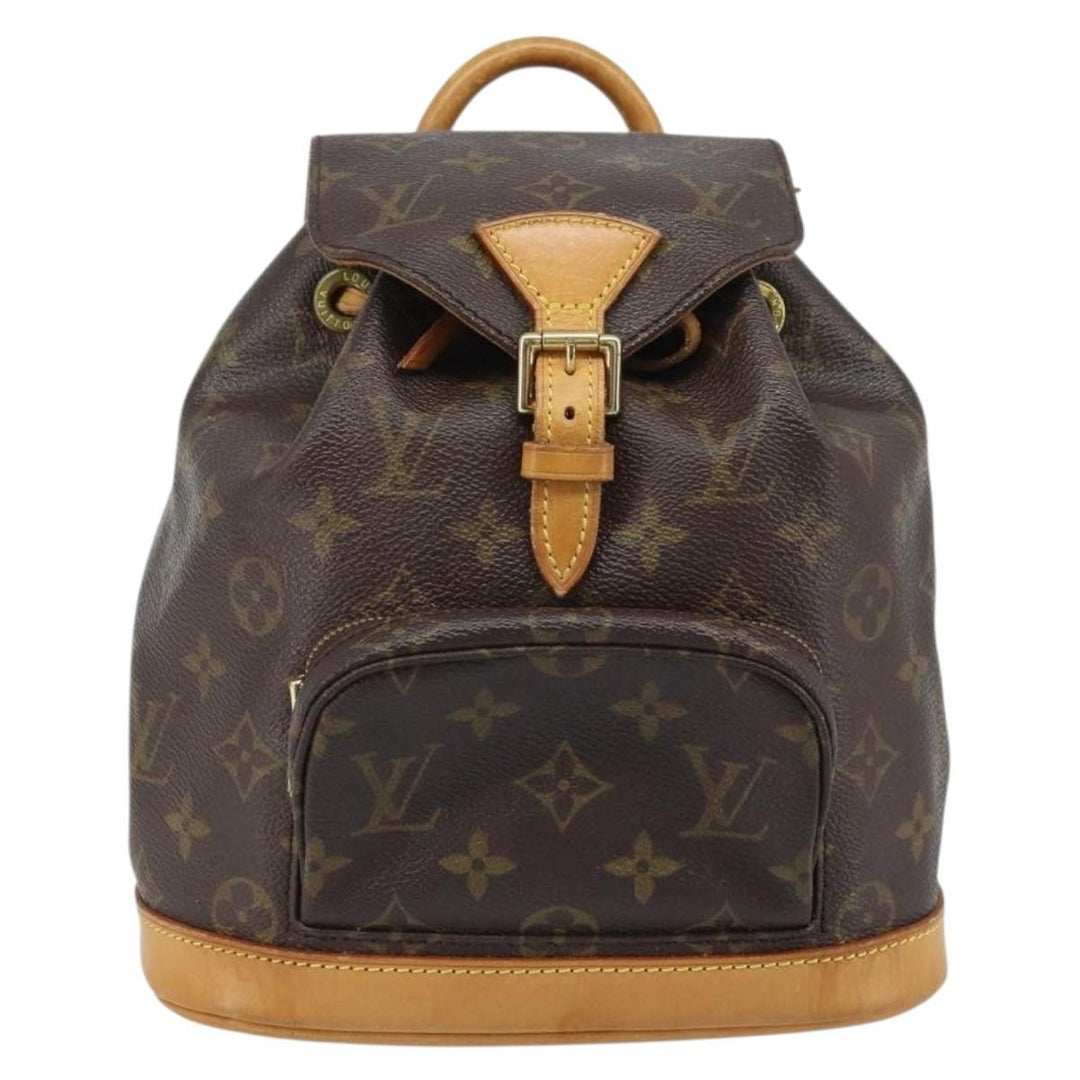 Louis Vuitton Vintage Montsouris Backpack Monogram Canvas