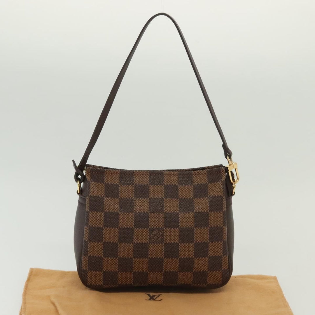 Louis Vuitton Trousse Make Up Bag Damier Canvas