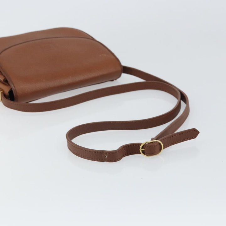 Burberry Vintage Flap Crossbody Bag Leather