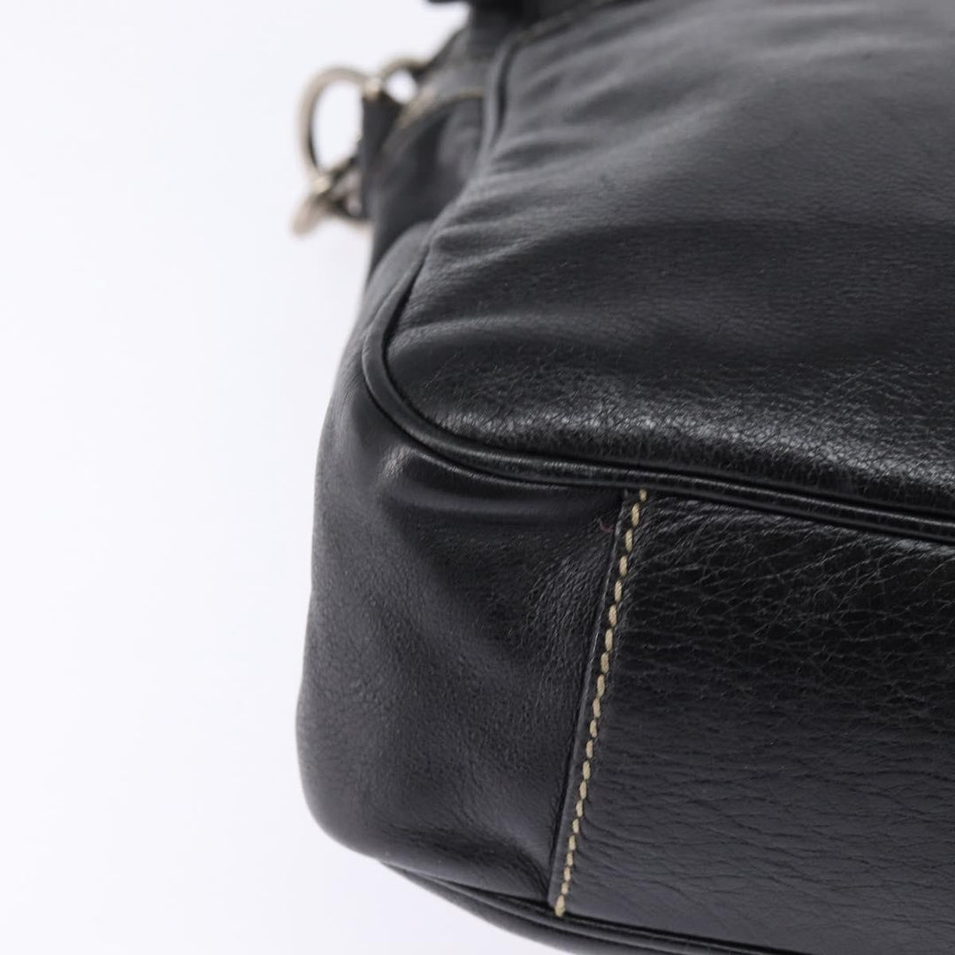 Gucci Front Zip Messenger Leather