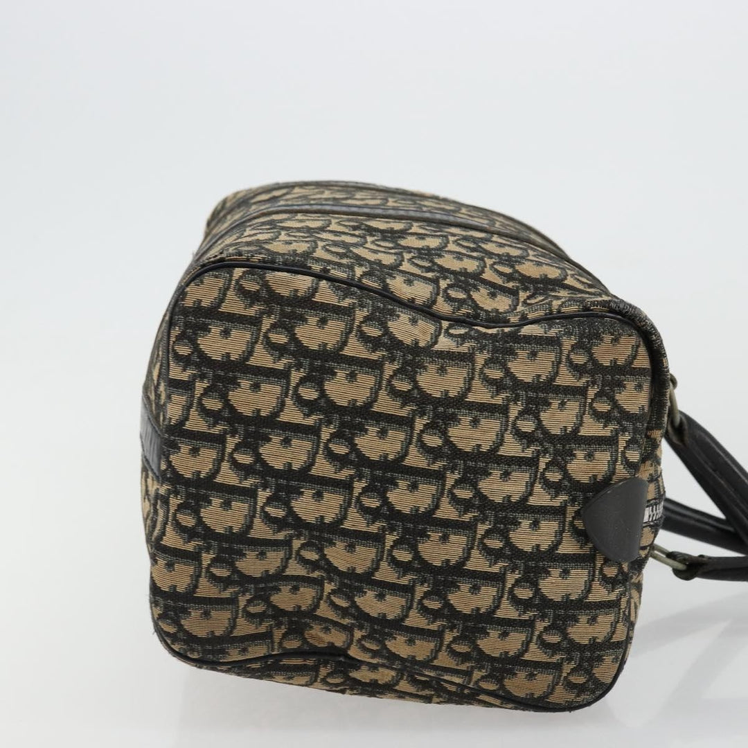 Christian Dior Vintage Trotter Handbag Canvas