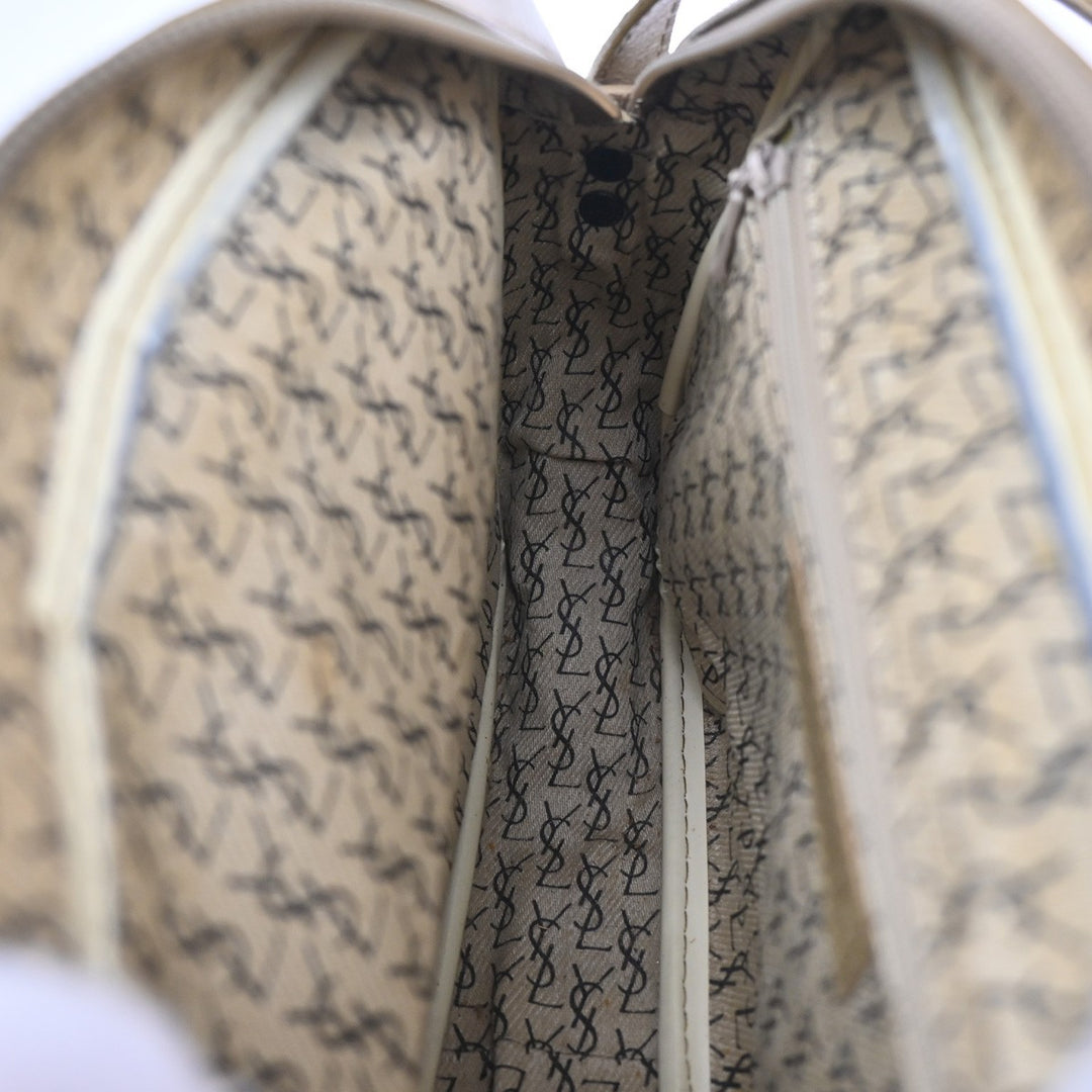 Saint Laurent Vintage Shoulder Bag PVC Leather