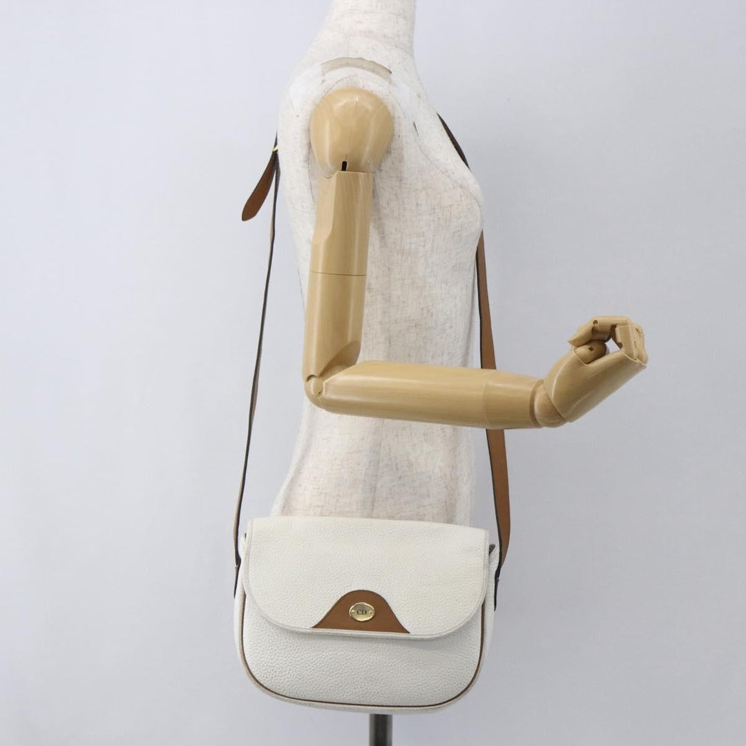 Christian Dior Vintage Shoulder Bag Leather