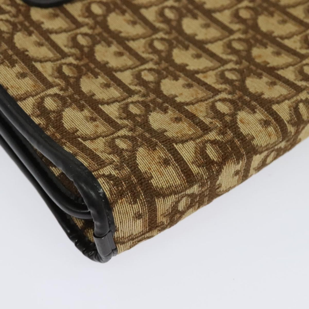 Christian Dior Vintage Trotter Handbag Canvas