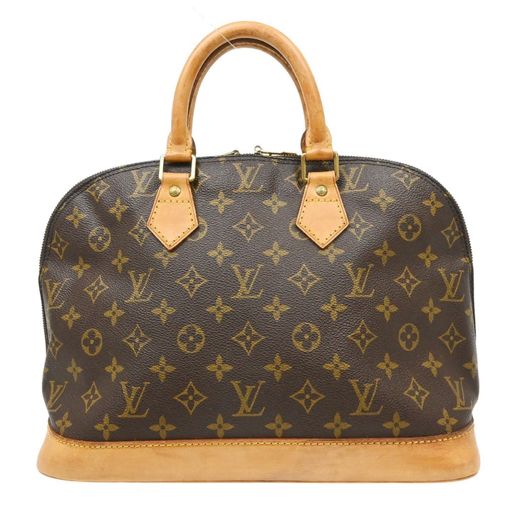 Louis Vuitton Alma Handbag Monogram Canvas