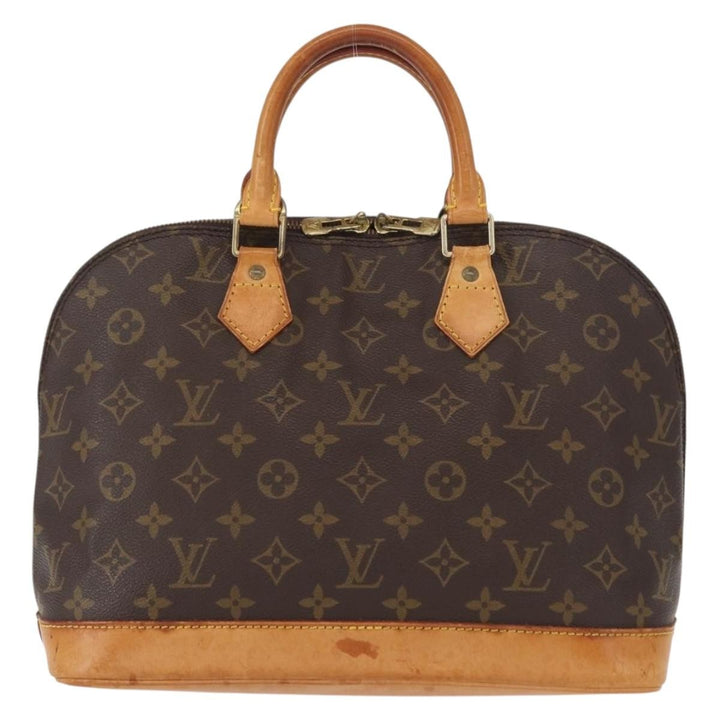 Louis Vuitton Alma Handbag Monogram Canvas