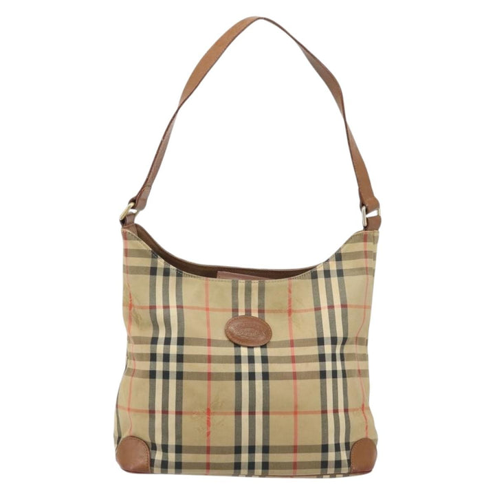Burberry Nova check Shoulder bag Canvas and Leather