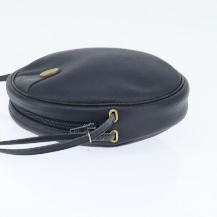 Christian Dior Vintage Honeycomb Shoulder Bag Canvas and Leather