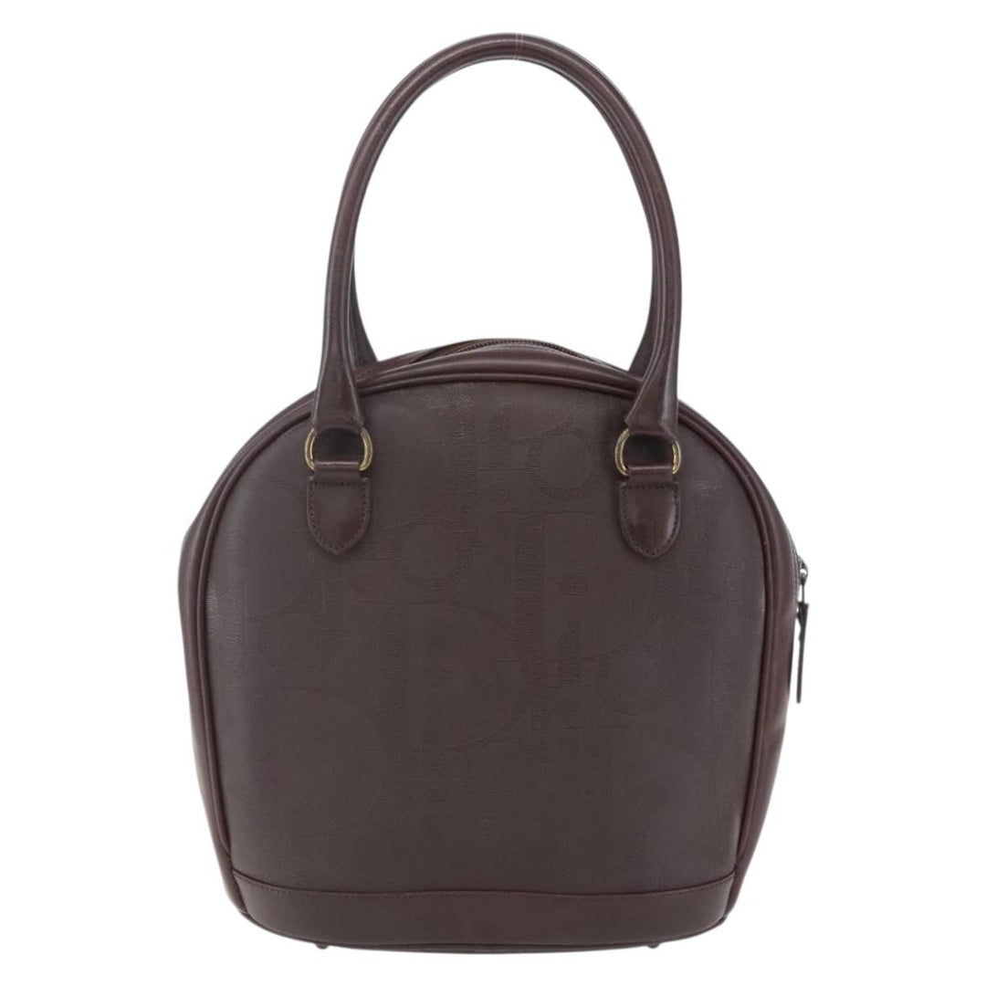 Christian Dior Vintage Trotter Handbag Canvas