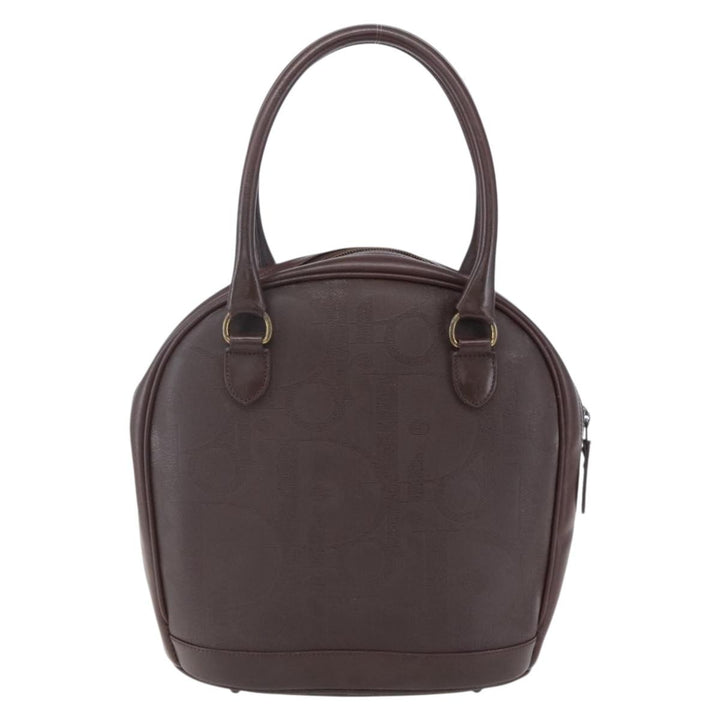 Christian Dior Vintage Trotter Handbag Canvas