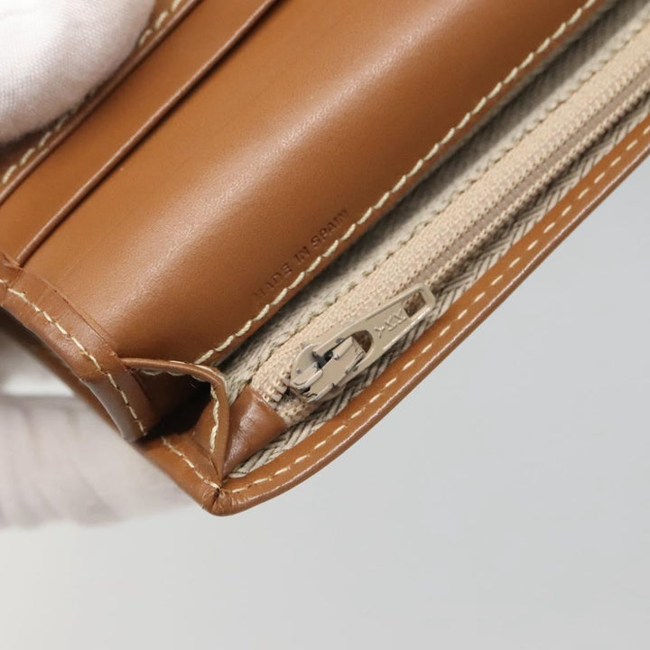 Christian Dior Trotter French Wallet Diorissimo Canvas