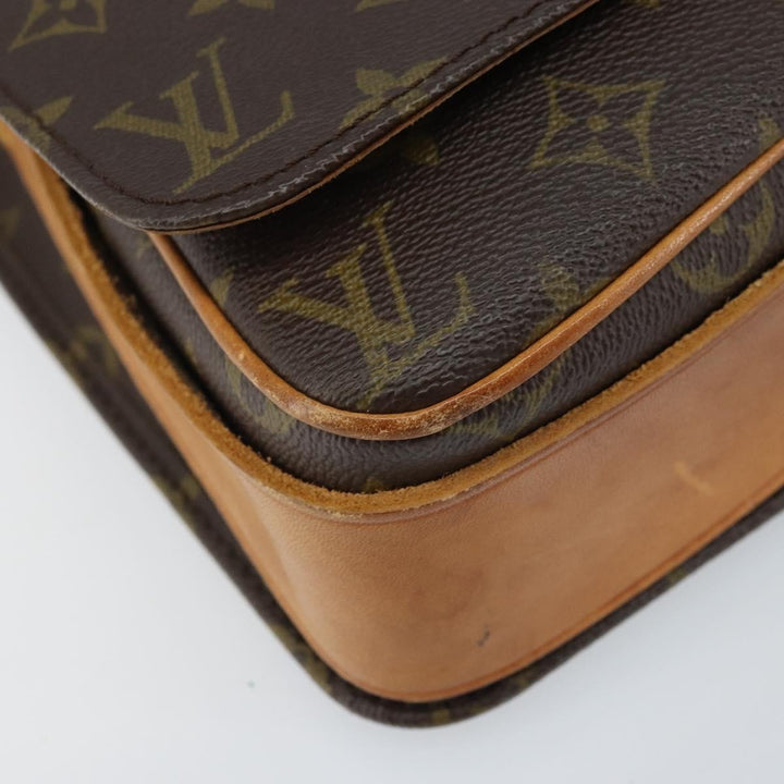 Louis Vuitton Cartouchiere Handbag Monogram Canvas