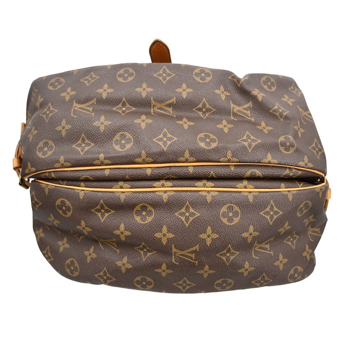 Louis Vuitton Saumur Handbag Monogram Canvas