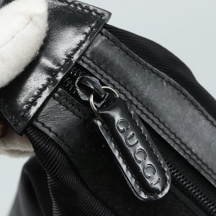 Gucci Vintage Bamboo Handle Bag Nylon