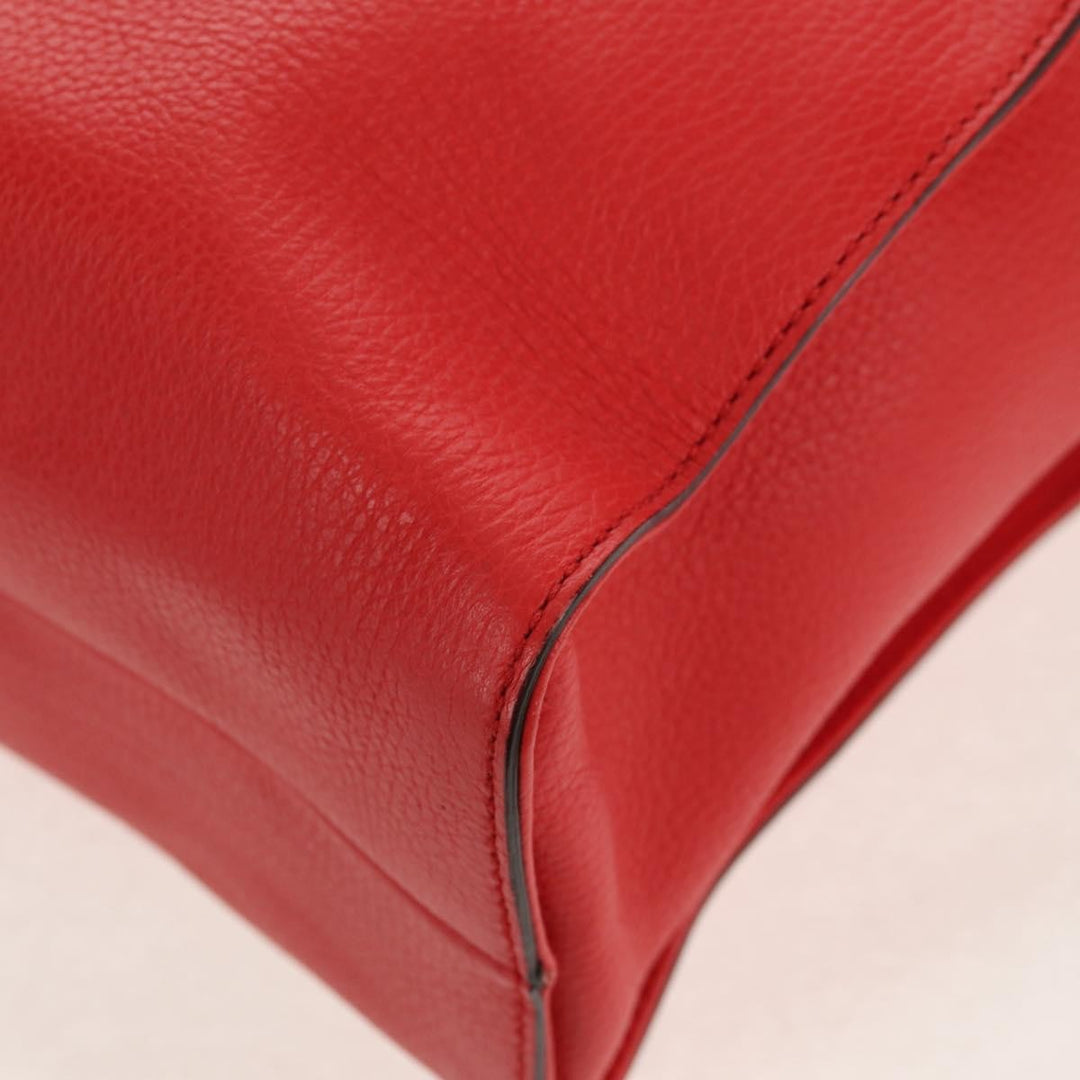 Gucci Grand Prix Interlocking GG Tote Grainy Leather