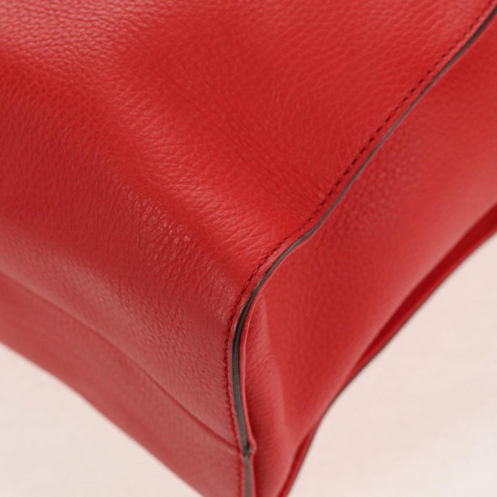 Gucci Grand Prix Interlocking GG Tote Grainy Leather