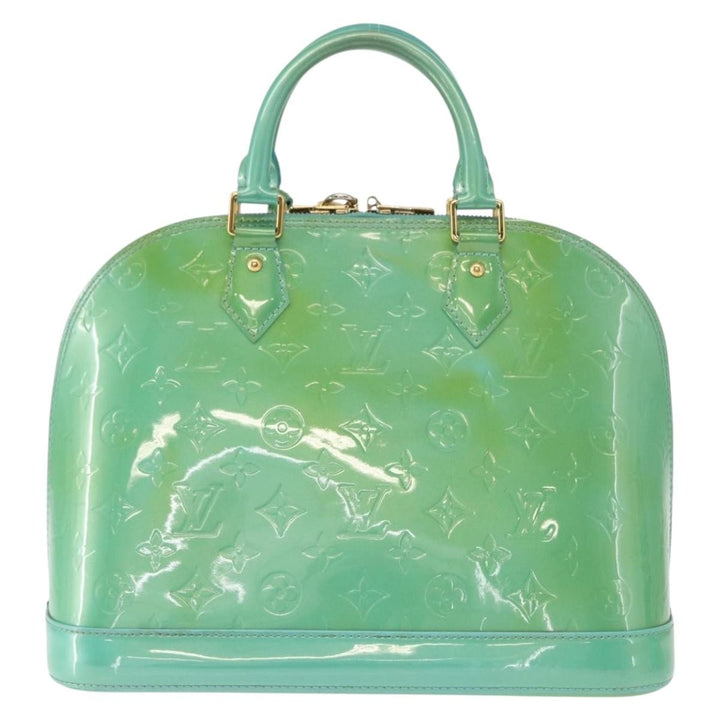 Louis Vuitton Alma Handbag Patent Leather