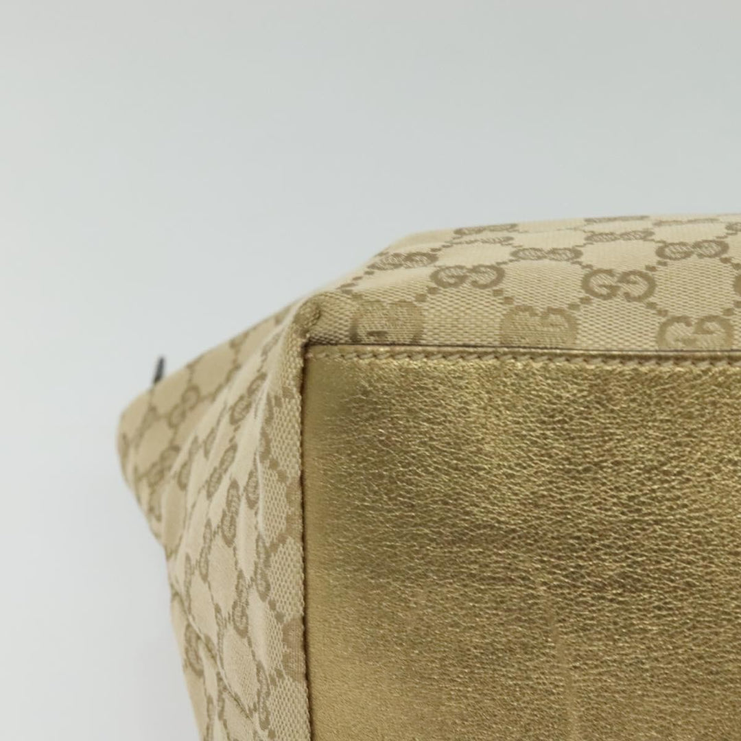 Gucci Web Zip Tote GG Canvas