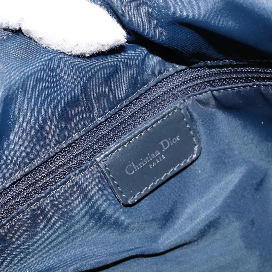 Christian Dior Vintage Trotter Shoulder Bag Canvas
