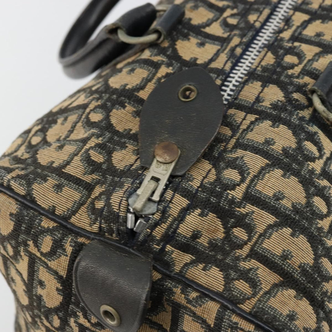 Christian Dior Vintage Trotter Handbag Canvas