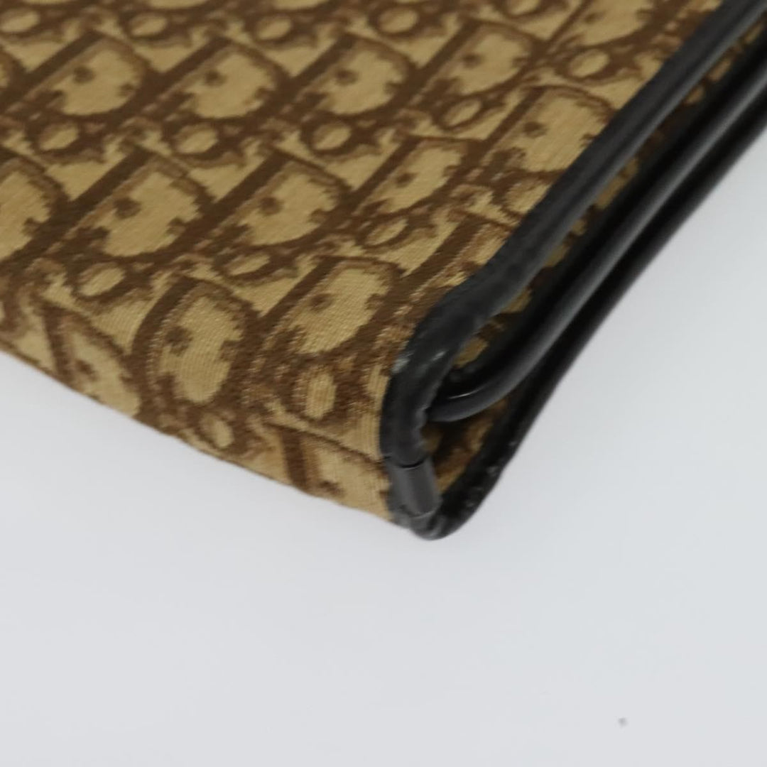 Christian Dior Vintage Trotter Handbag Canvas