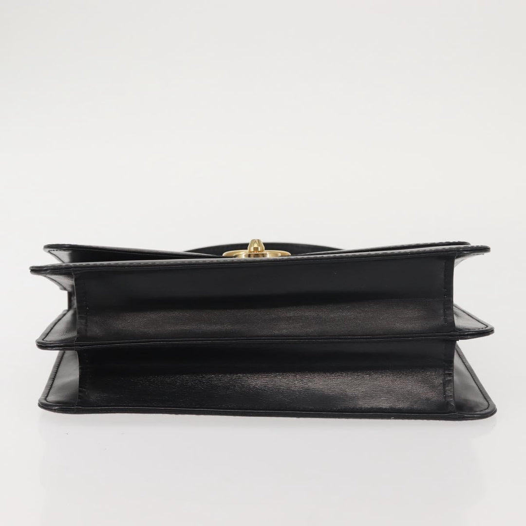 Gucci 1973 Flap Top Handle Bag Leather