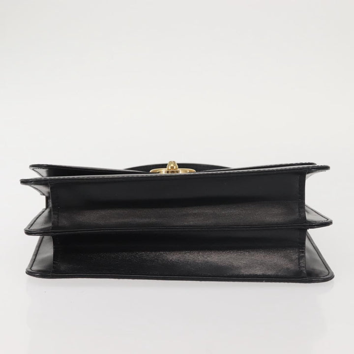 Gucci 1973 Flap Top Handle Bag Leather