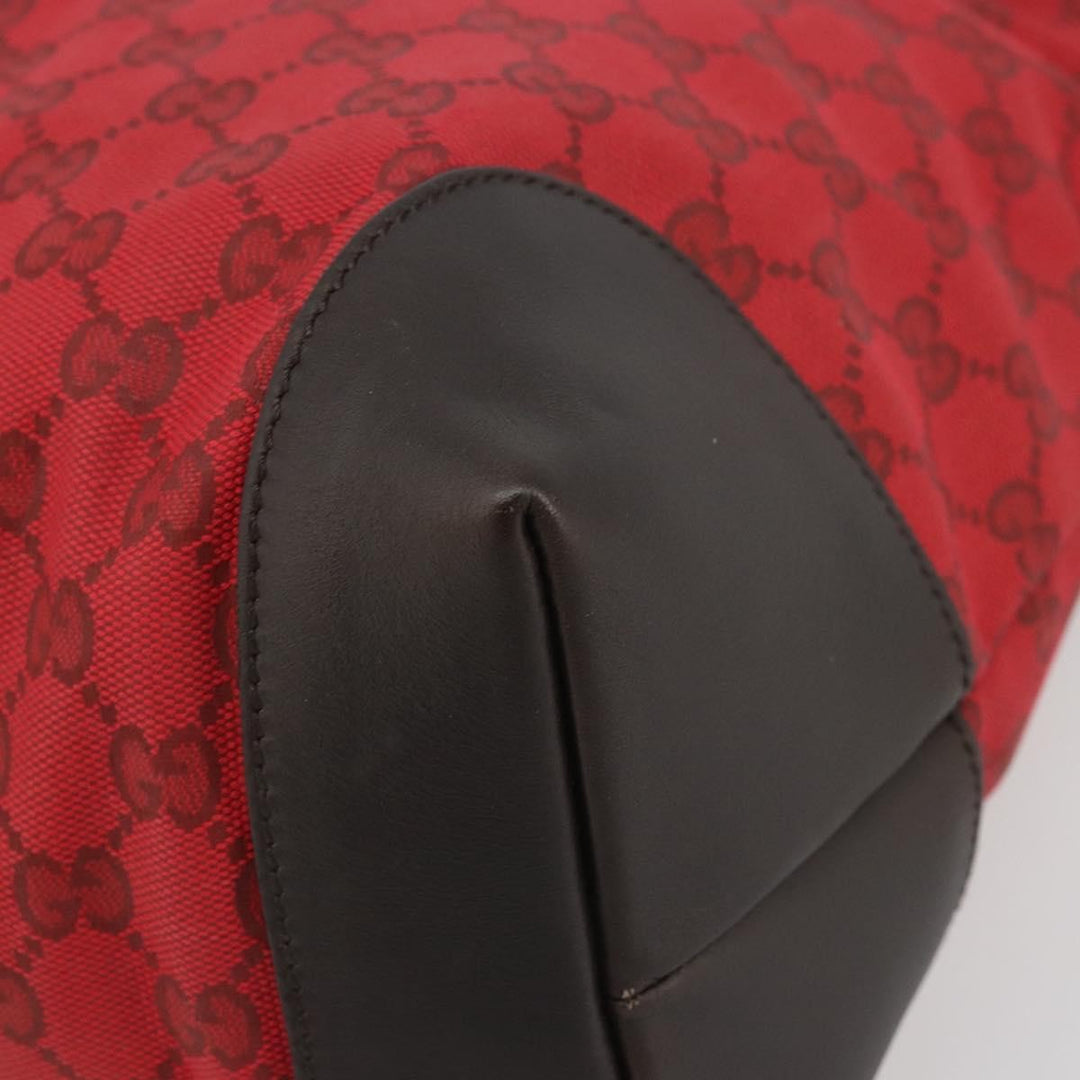 Gucci Original Zip Tote GG Canvas with Leather