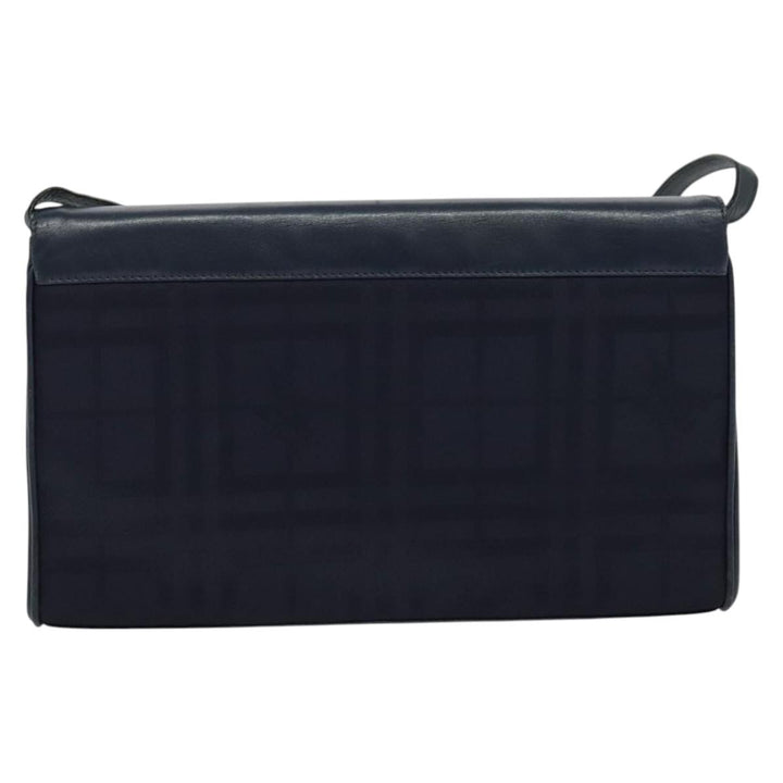 Burberry Flap Shoulder Bag Canvas