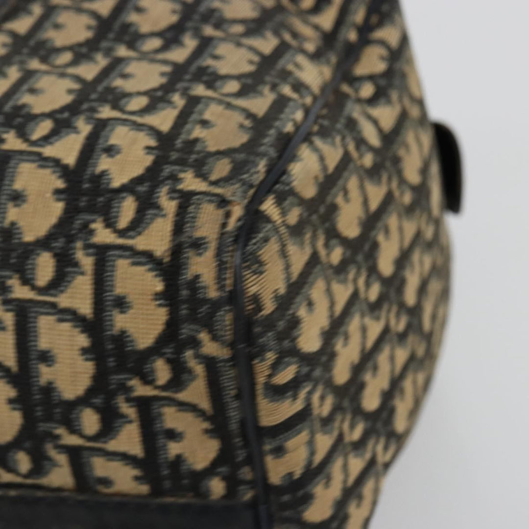 Christian Dior Vintage Trotter Handbag Canvas