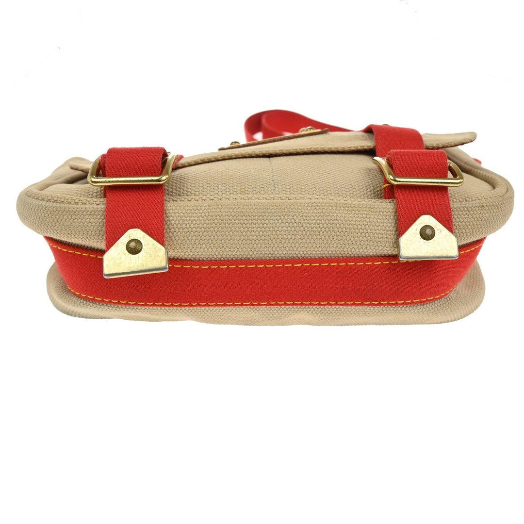 Louis Vuitton Antigua Besace Messenger Bag Canvas