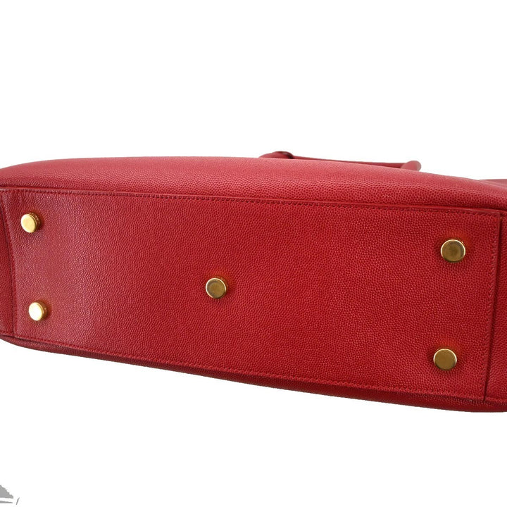 Saint Laurent Museum Tote Leather