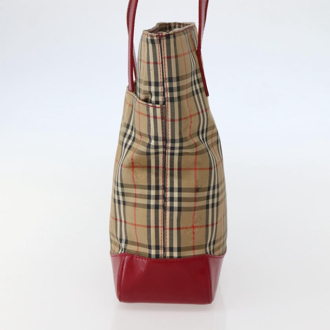 Burberry Nova Check Tote canvas check pattern