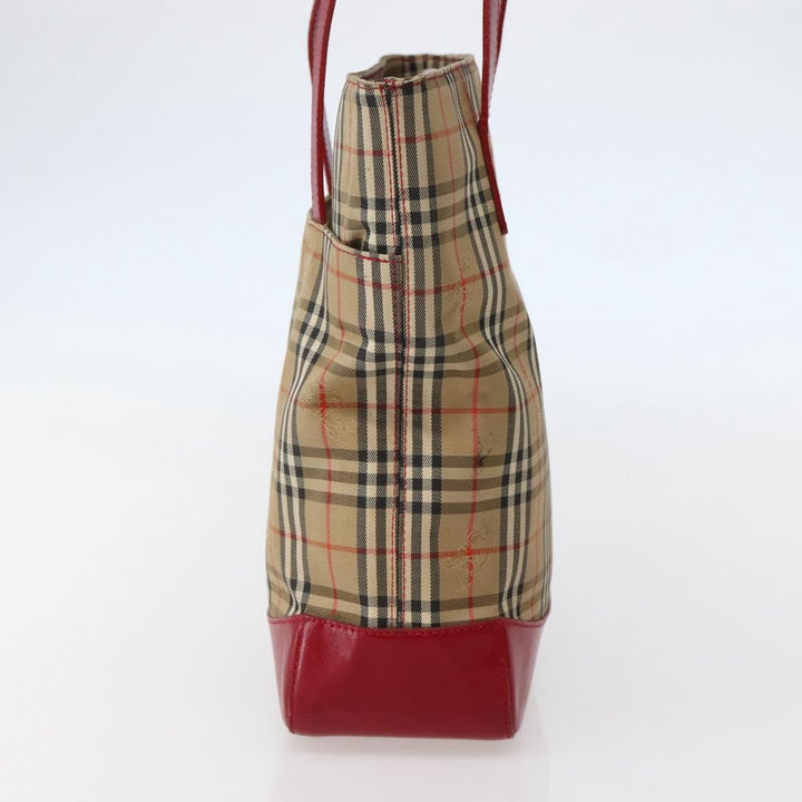 Burberry Nova Check Tote canvas check pattern