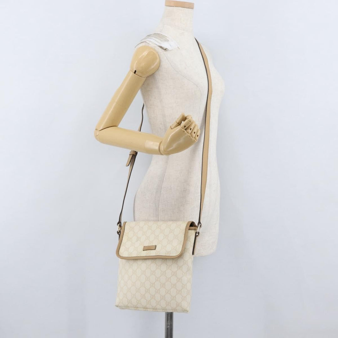 Gucci Flap Messenger GG Coated Canvas