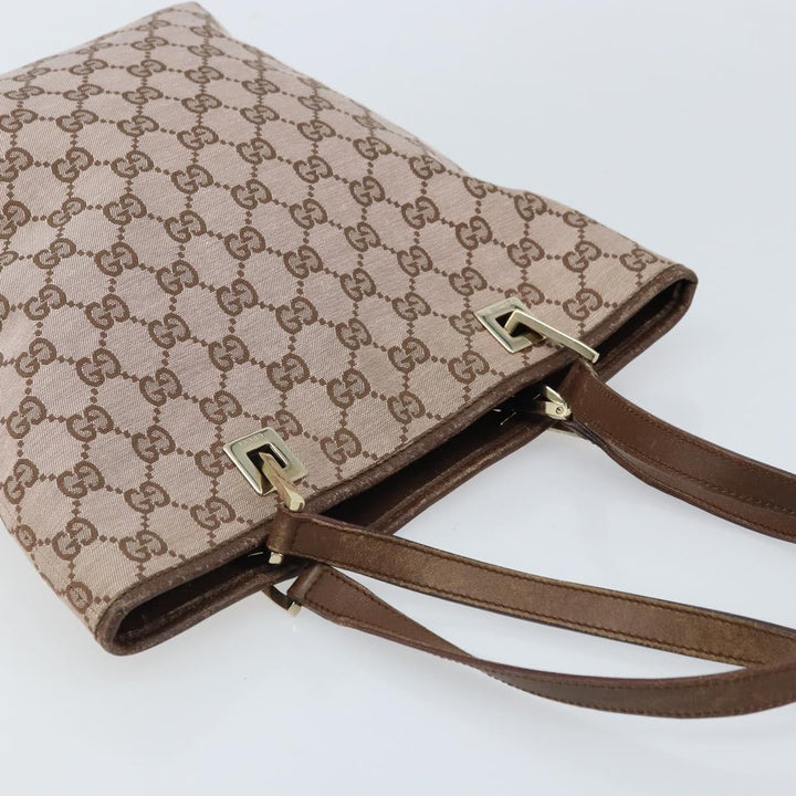 Gucci Vintage Bucket Shopping Tote GG Canvas