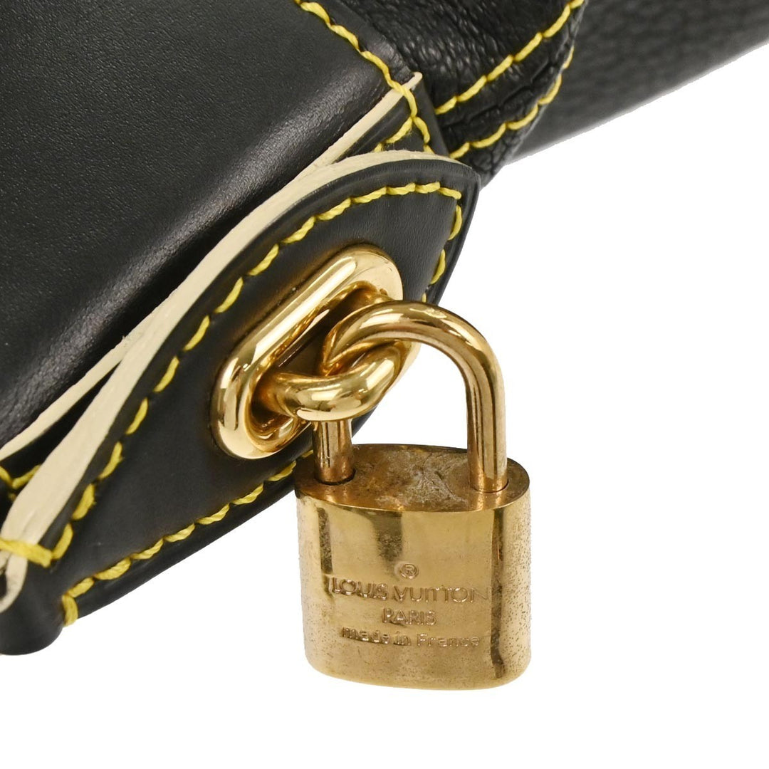 Louis Vuitton Suhali Lockit Handbag Leather