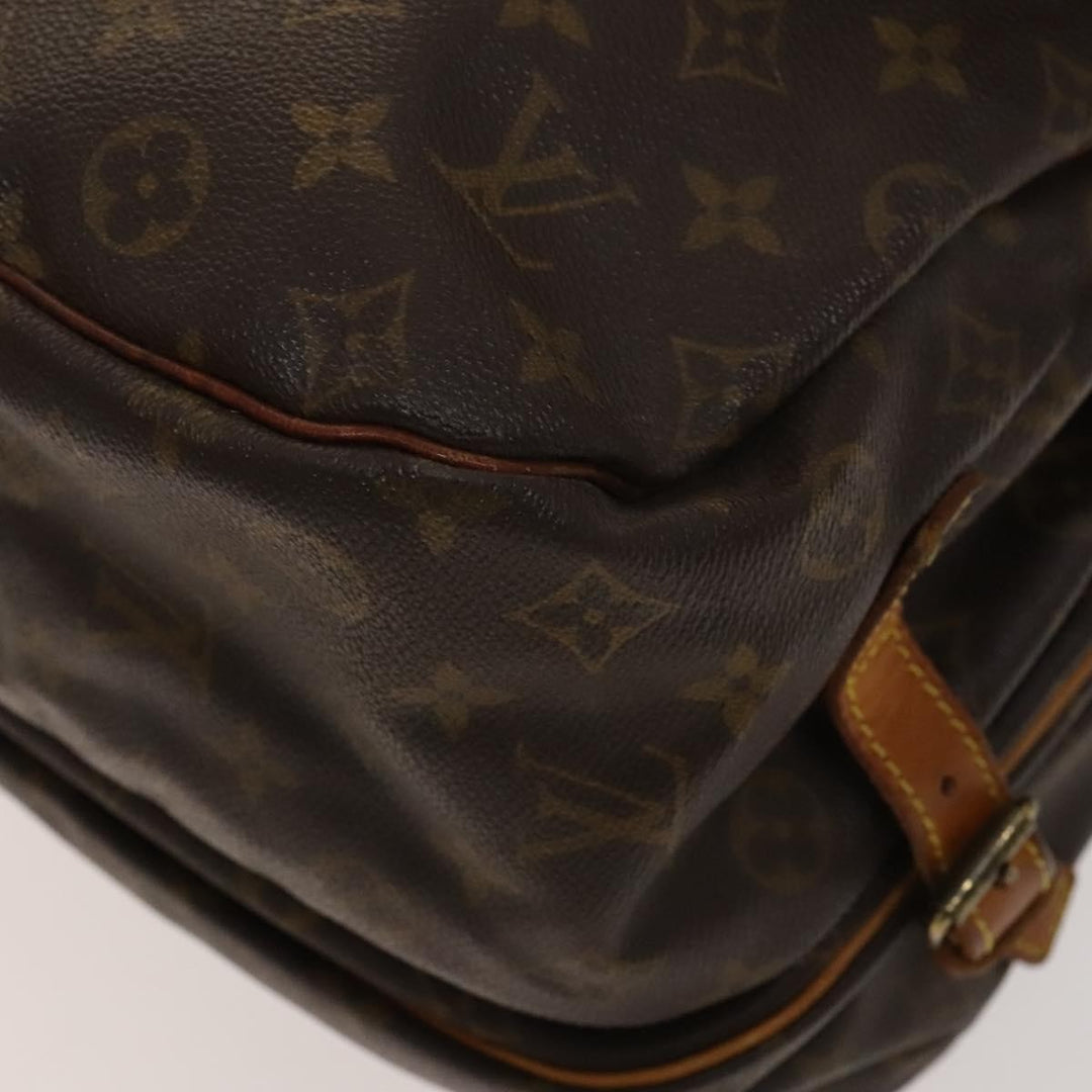 Louis Vuitton Saumur Handbag Monogram Canvas