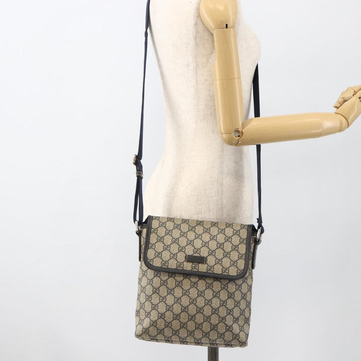 Gucci Flap Messenger GG Coated Canvas
