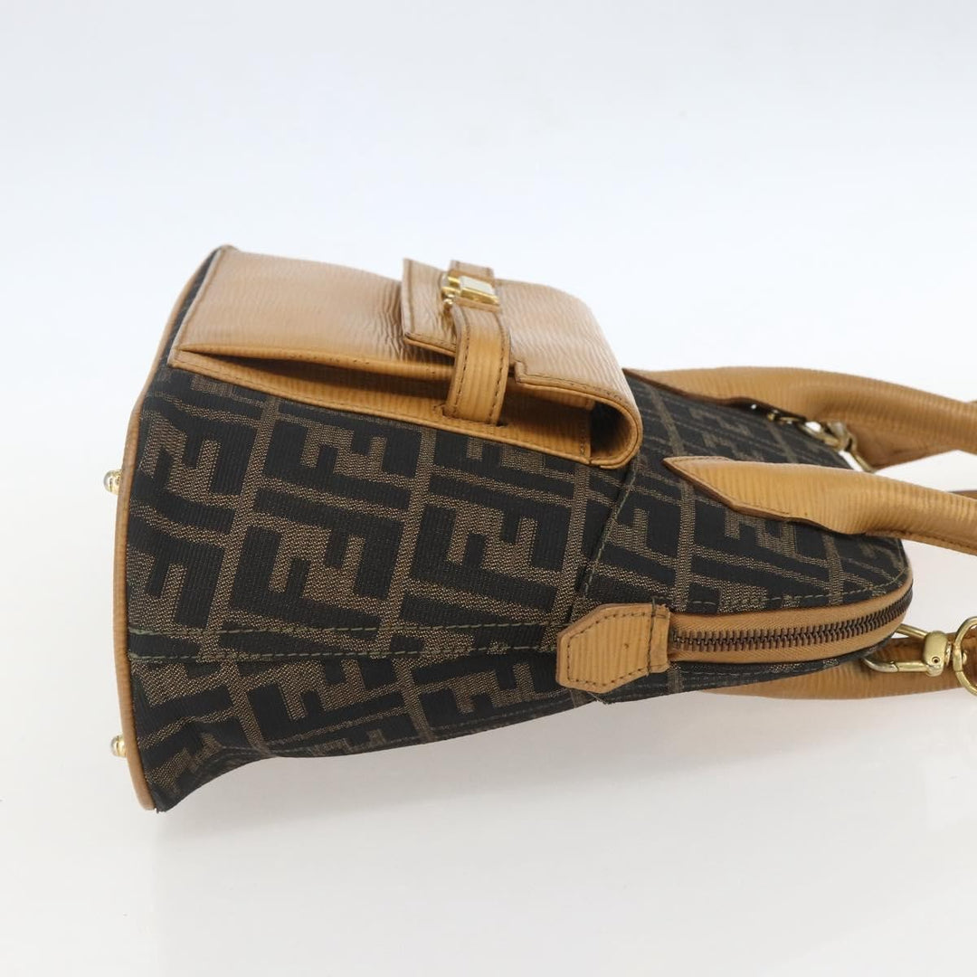 Fendi Vintage Zucca Handbag Zucca