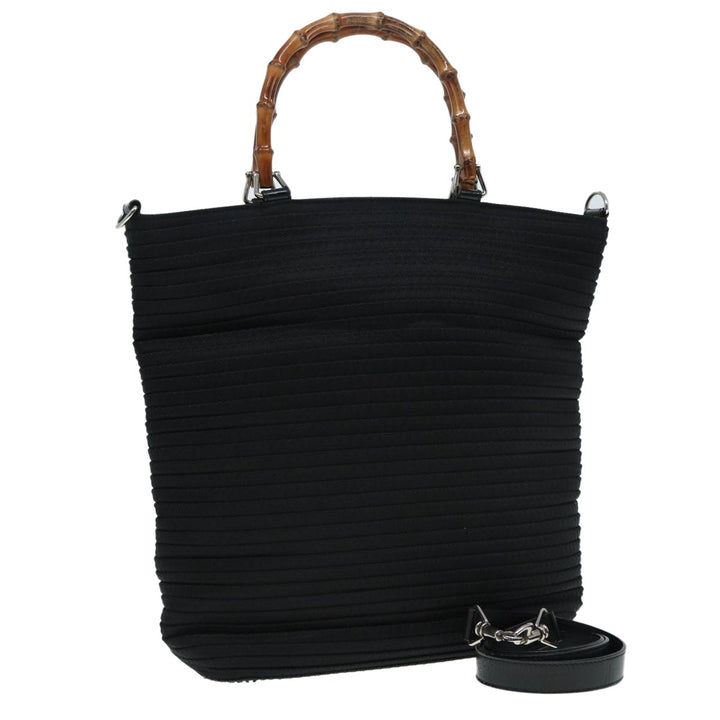 Gucci Vintage Bamboo Handle Bag Nylon