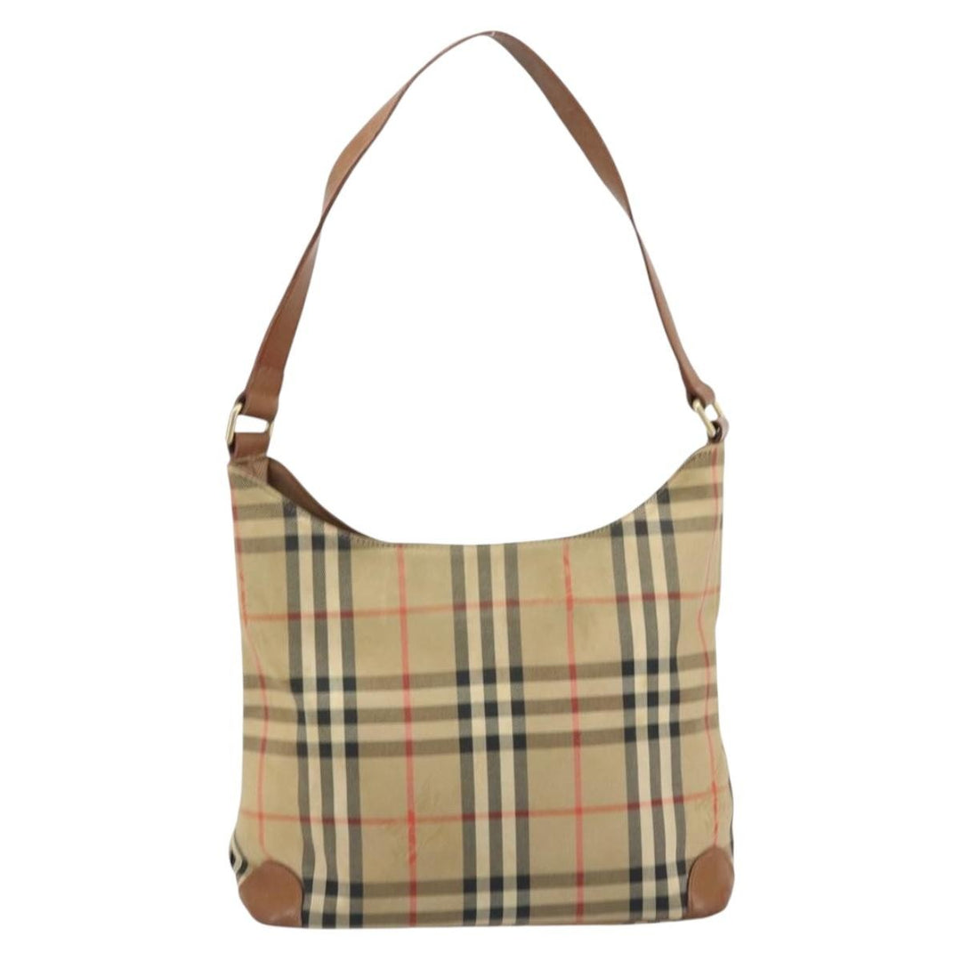 Burberry Nova check Shoulder bag Canvas and Leather