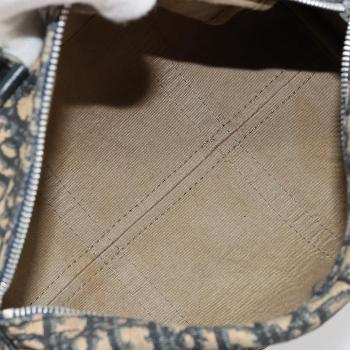 Christian Dior Vintage Trotter Handbag Canvas
