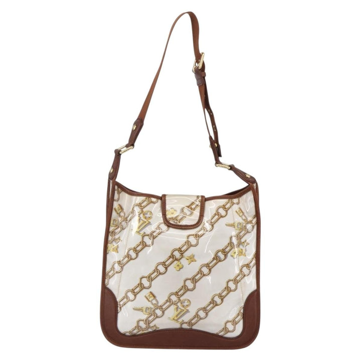 Louis Vuitton Charms Musette Handbag PVC Over Printed Silk