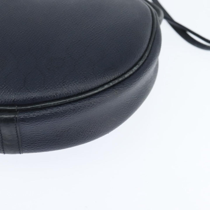 Christian Dior Vintage Honeycomb Shoulder Bag Canvas and Leather